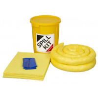 35 Litre Chemical/Universal Performance Spill Kit in a Plastic Drum 35 Litre Chemical/Universal Performance Spill Kit in a Plastic Drum